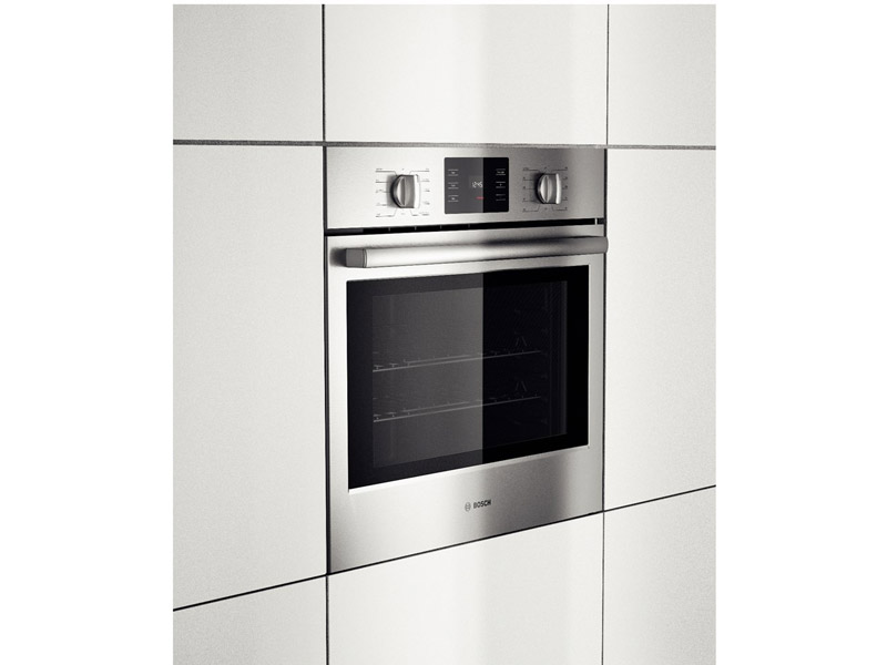 30" Bosch 4.6 Cu. Ft. 500 Series Single Wall Oven In Stainless Steel - HBL5451UC