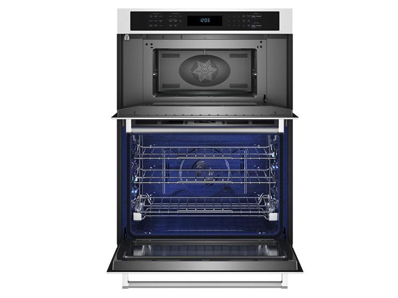 27" KitchenAid Combination Microwave Wall Oven with Air Fry Mode - KOEC527PSS