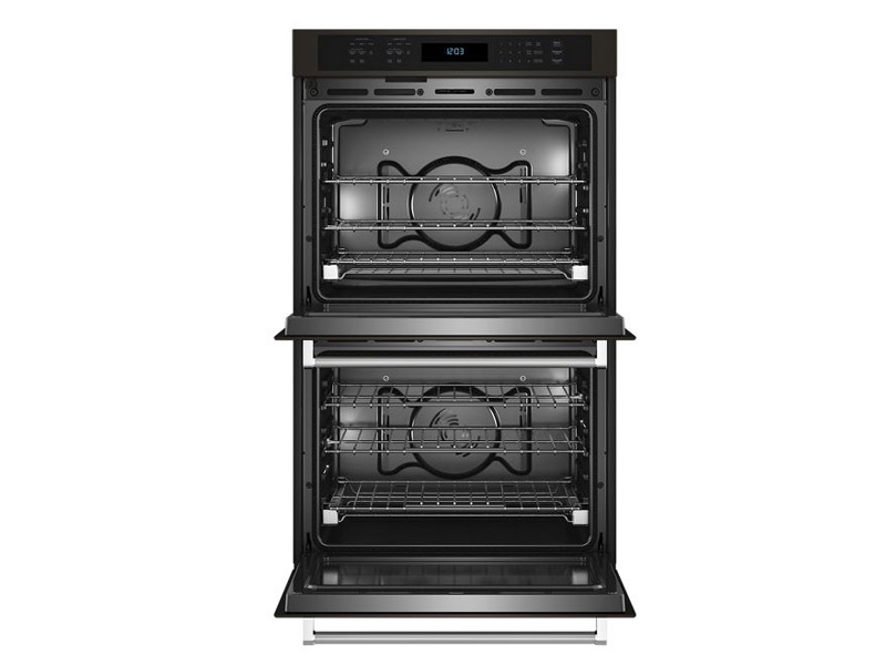 27" KitchenAid Double Wall Oven with Air Fry Mode - KOED527PBS