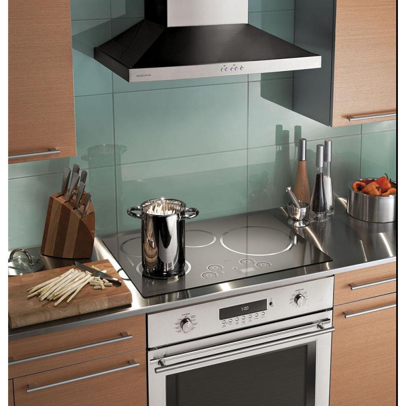 30" Monogram Wall-Mounted Vent Hood in Stainless Steel - ZVW8301SWSS