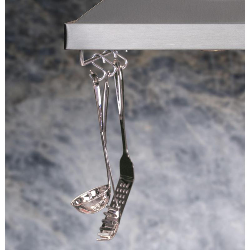 30" Monogram Wall-Mounted Vent Hood in Stainless Steel - ZVW8301SWSS