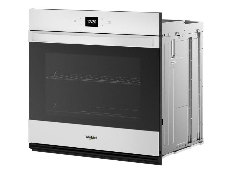 30" Whirlpool 5.0 Cu. Ft. Single Wall Oven with Air Fry When Connected - WOES5030LW
