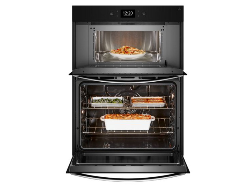 30" Whirlpool 5.0 Cu. Ft. Combo Wall Microwave Oven with Air Fry - WOEC7030PZ