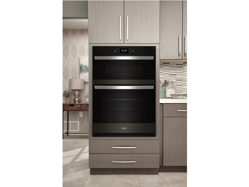 30" Whirlpool 5.0 Cu. Ft. Combo Wall Microwave Oven with Air Fry - WOEC7030PV