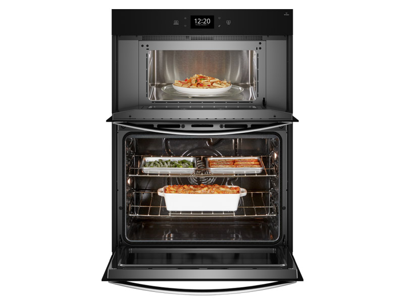 30" Whirlpool 5.0 Cu. Ft. Combo Wall Microwave Oven with Air Fry - WOEC7030PV