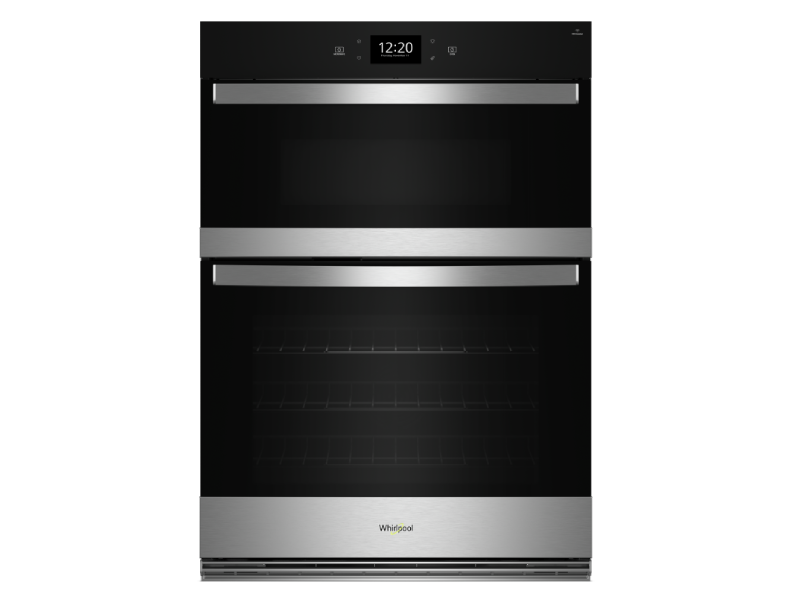 27" Whirlpool 4.3 Cu. Ft.  Combo Wall Microwave Oven with Air Fry Stainless Steel - WOEC7027PZ