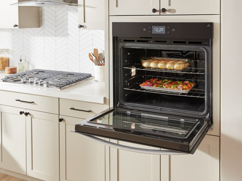 27" Whirlpool 4.3 Cu. Ft.  Combo Wall Microwave Oven with Air Fry Stainless Steel - WOEC7027PZ