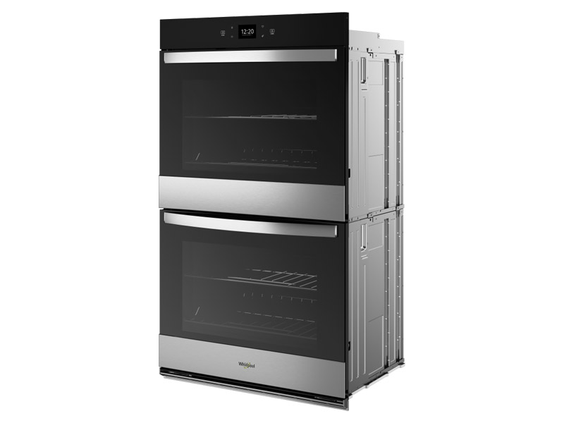 30" Whirlpool 10.0 Cu. Ft. Double Wall Oven with Air Fry in Stainless Steel - WOED5030LZ