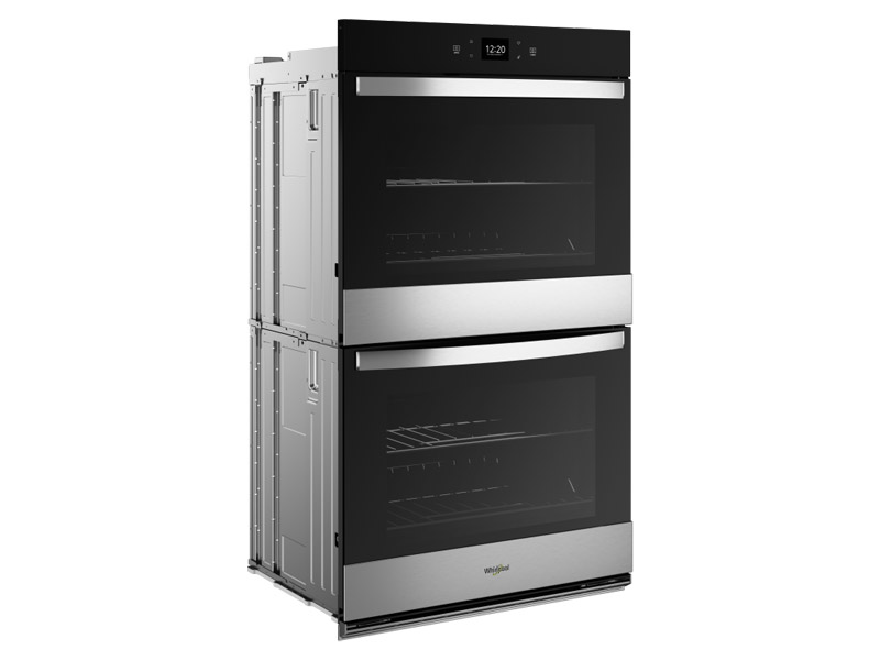 27" Whirlpool 8.6 Cu. Ft. Double Wall Oven with Air Fry in Stainless Steel - WOED5027LZ