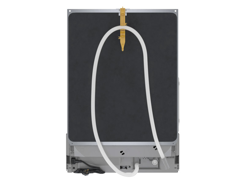 24" Bosch 300 Series 46 dBA Dishwasher with Standard 3rd Rack in Black - SHE53C86N