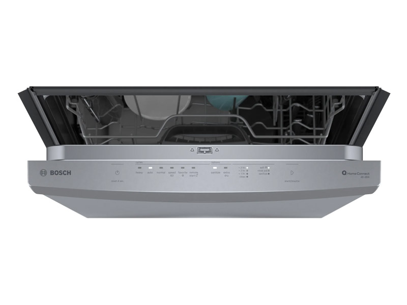 24" Bosch 300 Series 46 dBA Dishwasher in Stainless Steel - SHS53CM5N
