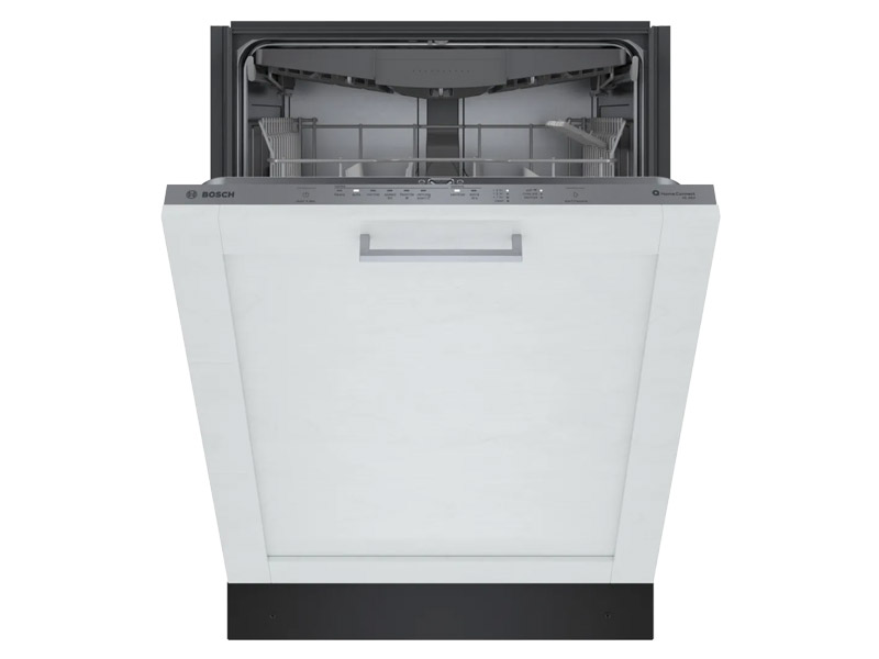 24" Bosch 300 Series 46 dBA Full Integrated Dishwasher in Custom Panel - SHV53CM3N