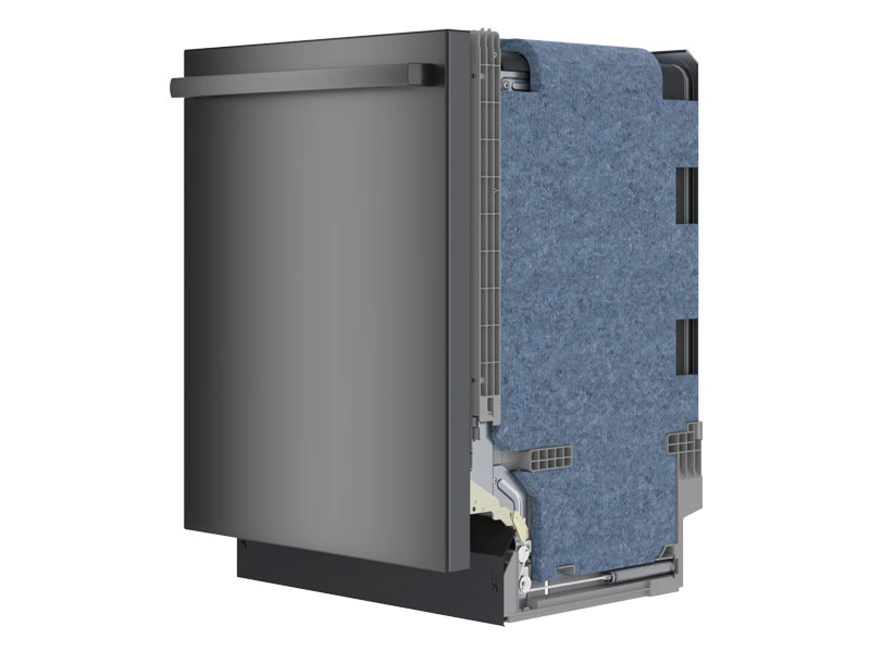 24" Bosch 100 Series Bar Handle Premium Dishwasher in Black Stainless Steel - SHX5AEM4N