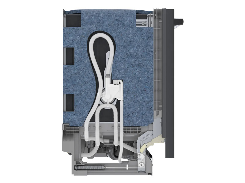 24" Bosch 100 Series Bar Handle Premium Dishwasher in Black Stainless Steel - SHX5AEM4N