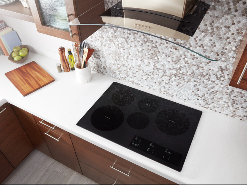 30" Whirlpool Electric Ceramic Glass Cooktop with Two Dual Radiant Elements  - WCE97US0KB