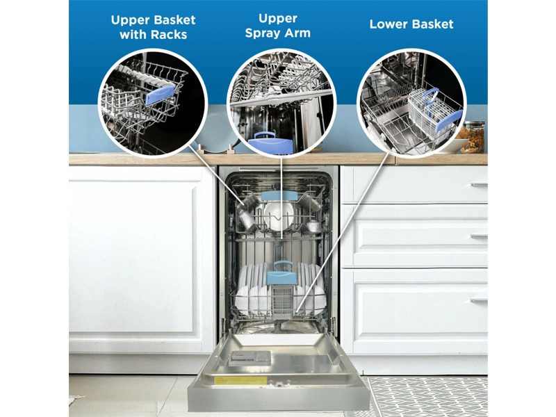 18" Danby Built-in Dishwasher in Stainless Steel - DDW18D1ESS