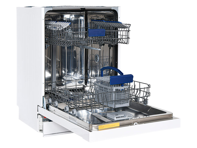24″ Danby Wide Built-in Dishwasher in White - DDW2400EW