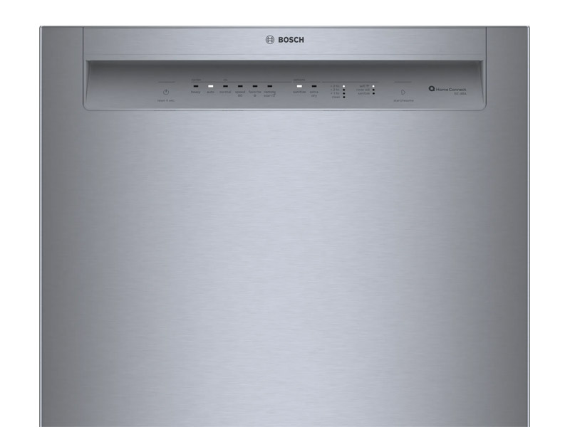 24" Bosch 100 Series 50 dBA Dishwasher in Stainless Steel - SHE3AEM5N