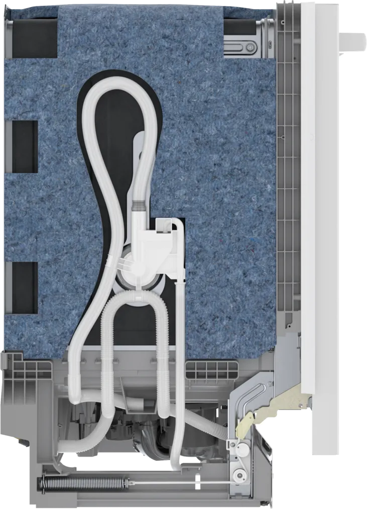 24" Bosch 100 Series Bar Handle Premium Dishwasher in White - SHX5AEM2N