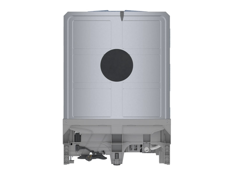 24" Bosch 100 Series Premium 46 dBA Dishwasher with Standard 3rd rack in Stainless Steel - SHX5AEM5N