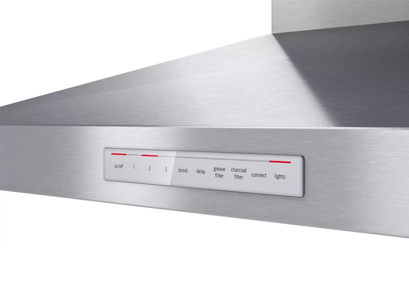 30" Bosch 500 Series Wall Mounted Chimney Hood in Stainless Steel - HCP50652UC