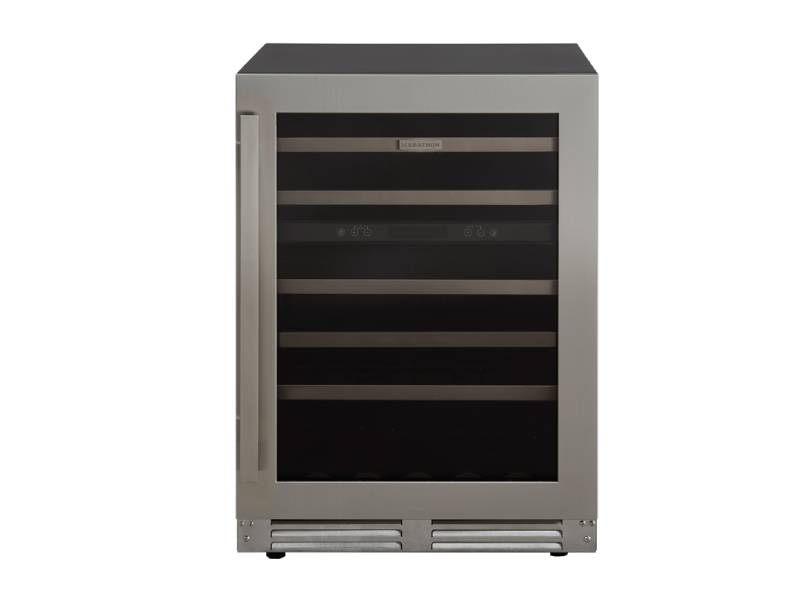 24" Marathon Built-in Dual Zone Wine Cooler in Stainless Steel  - MWC56-DSS