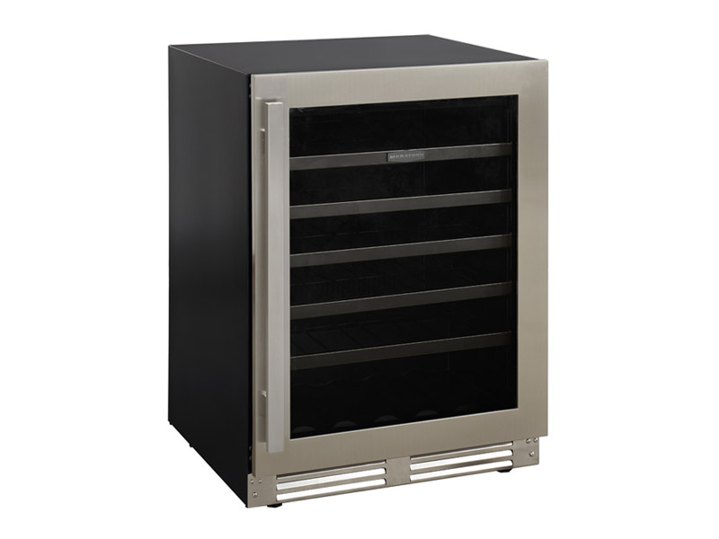 24" Marathon Built-in Convertible Beverage & Wine Cooler in Stainless Steel - MBWC56-SS