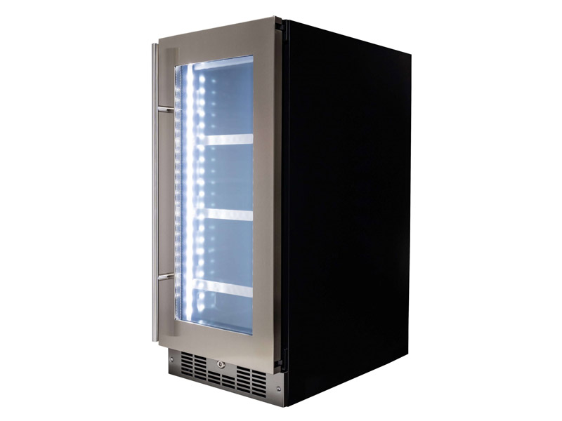 17" Silhouette 3.1 Cu. Ft. Built-In Under Counter Beverage Center - SPRBC031D1SS