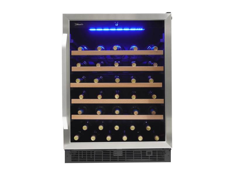 24" Silhouette Single Zone Wine Cellar - SWC057D1BSS