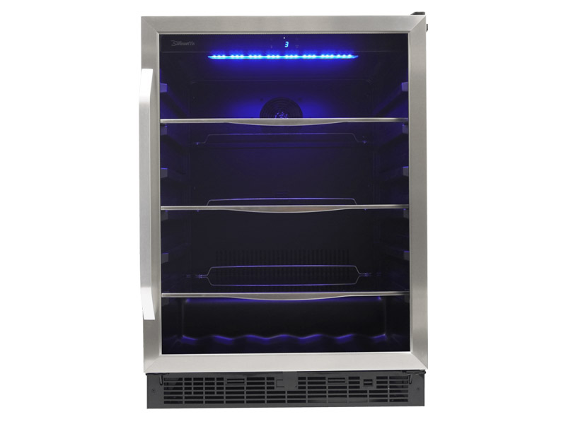 24" Silhouette Single Zone Beverage Center - SBC057D1BSS