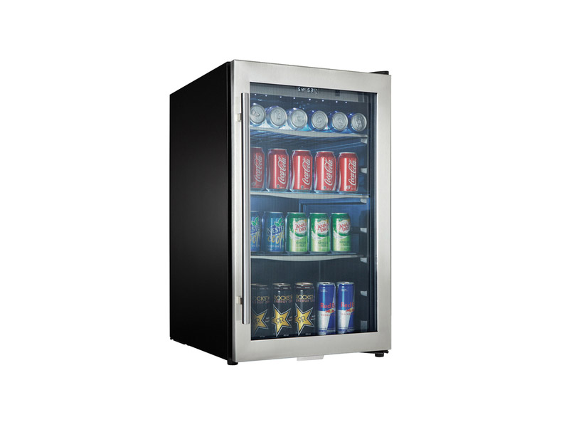 19" Danby Beverage Center With 124.00 Beverage cans - DBC434A1BSSDD