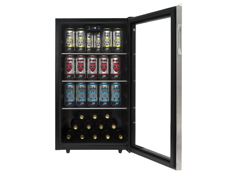 19" Danby 4.5 cu.ft Capacity 115 Can Beverage Center - DBC045L1SS