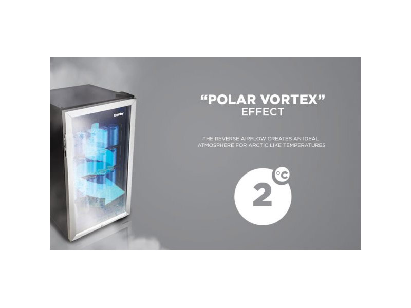 18" Danby 3.1 cu.ft Capacity 117 Can Capacity Beverage Center - DBC117A1BSSDB-6