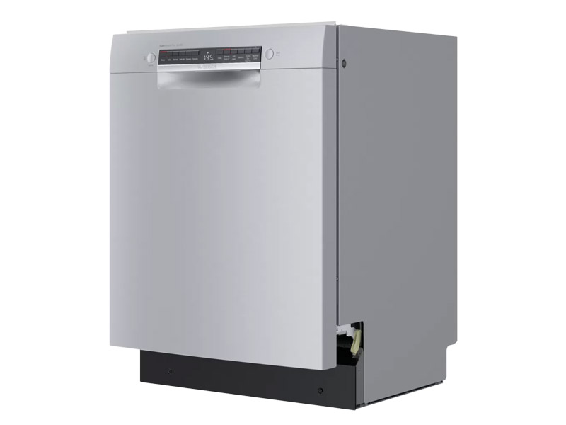 24" Bosch 800 Series Recessed Handle ADA Compliant Dishwasher in Stainless Steel - SGE78C55UC