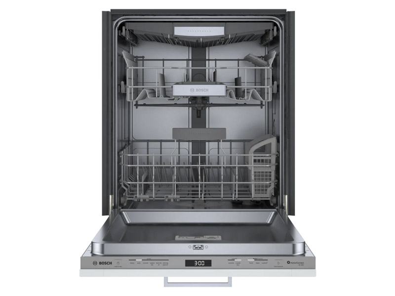 24" Bosch 800 Series 42 dBA Custom Panel Dishwasher - SHV78CM3N