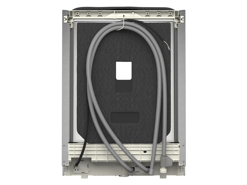 24" Kitchenaid 39 dBA PrintShield Finish Flush-to-Cabinet Dishwasher with FreeFlex Fit Third Level Rack - KDTF924PPS