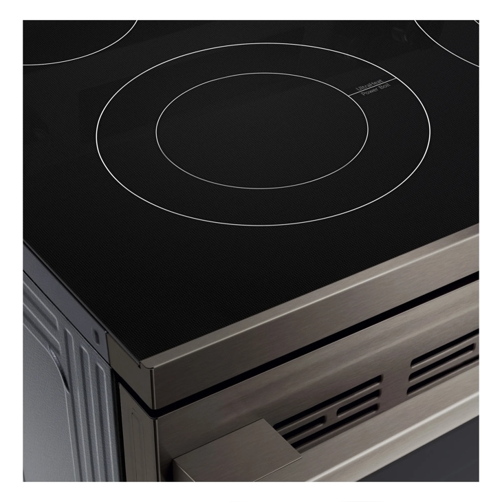 30" LG 6.3 Cu. Ft. Smart Wi-Fi Enabled ProBake Convection Electric Range with Air Fry & EasyClean  - LREN6323ZE