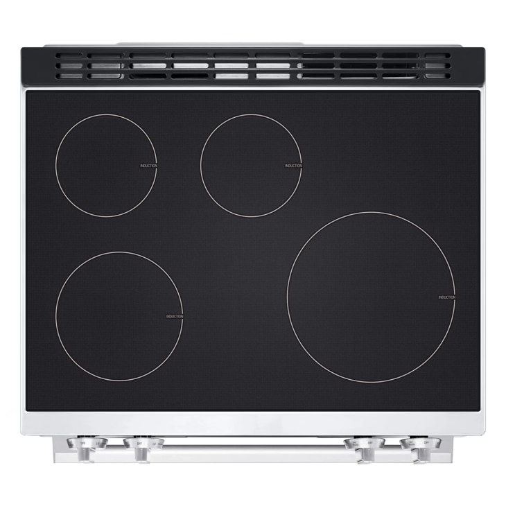 30" LG 6.3 Cu. Ft. Smart Induction Slide-In Range with ProBake Convection and Air Fry - LSIL6334XE