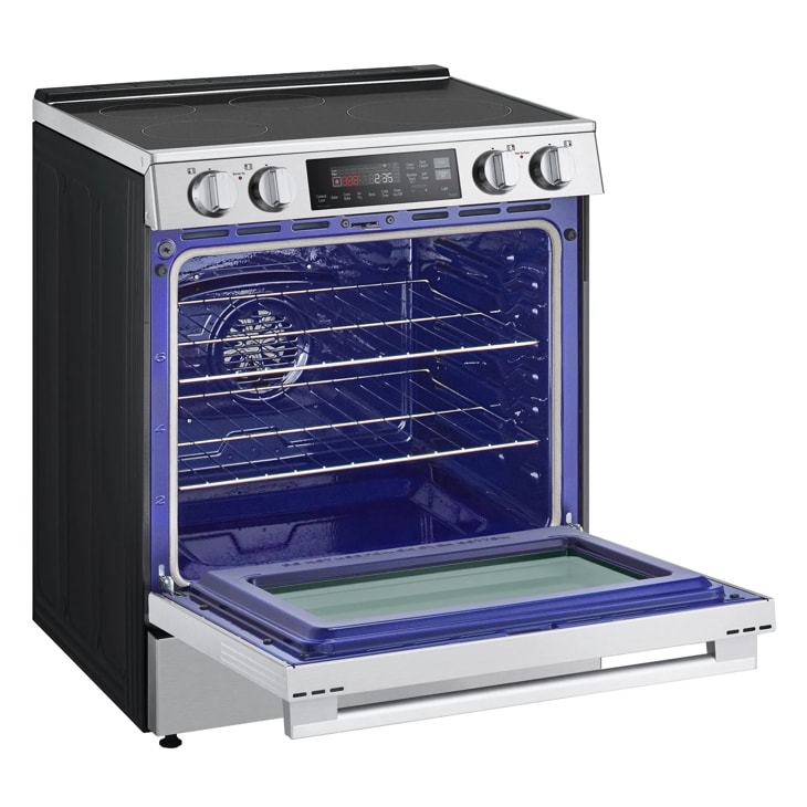 30" LG 6.3 Cu. Ft. Smart Induction Slide-In Range with ProBake Convection and Air Fry - LSIL6334XE