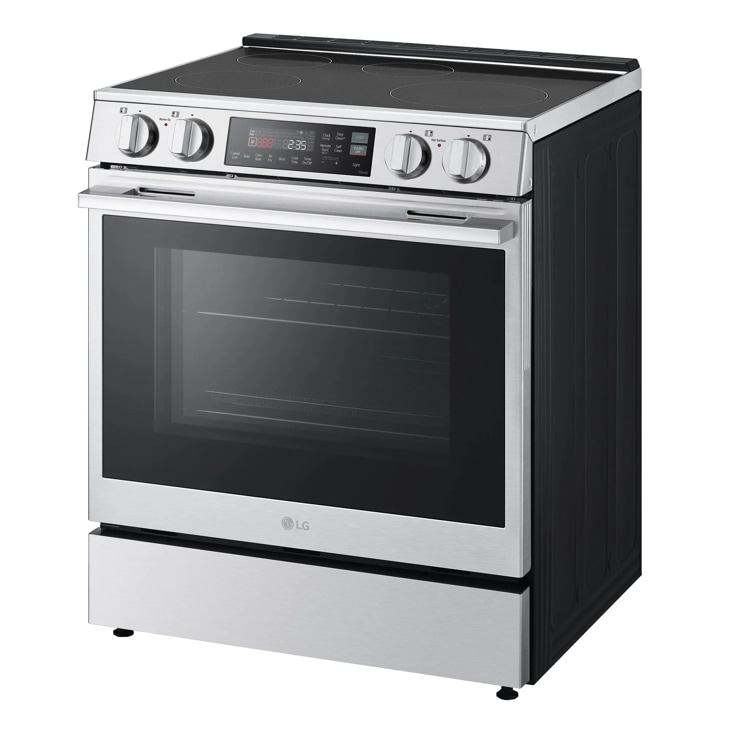 30" LG 6.3 Cu. Ft. Smart Induction Slide-In Range with ProBake Convection and Air Fry - LSIL6334XE