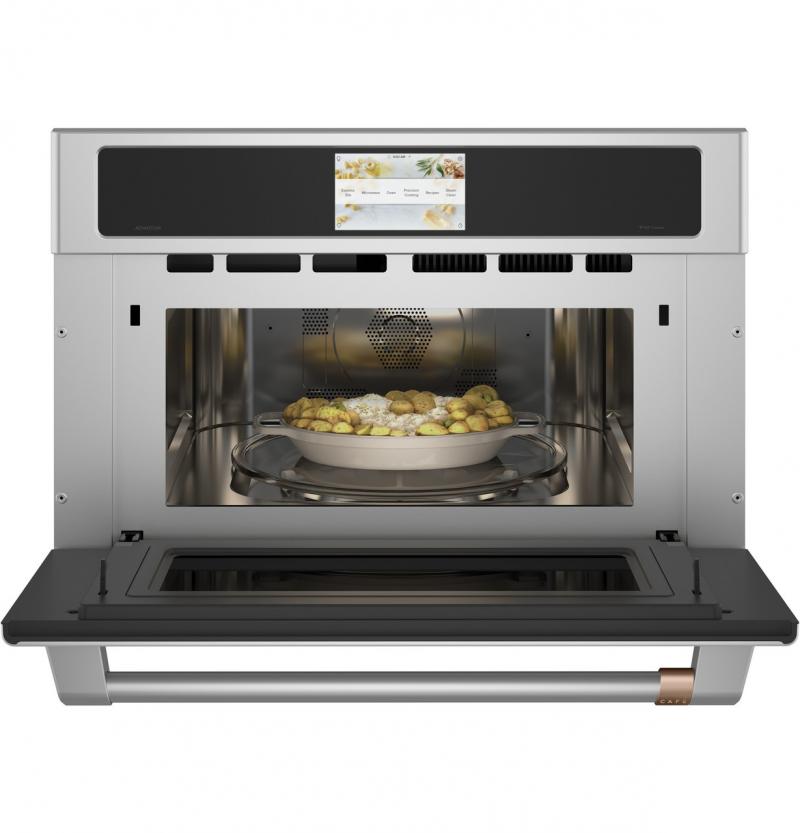 30" Café Smart Five in One Wall Oven with 240V Advantium Technology - CSB923P2VS1