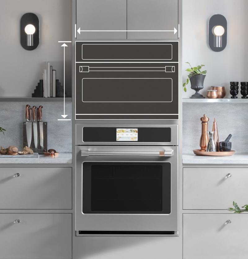 30" Café Smart Five in One Oven with 120V Advantium Technology - CSB913P4VW2