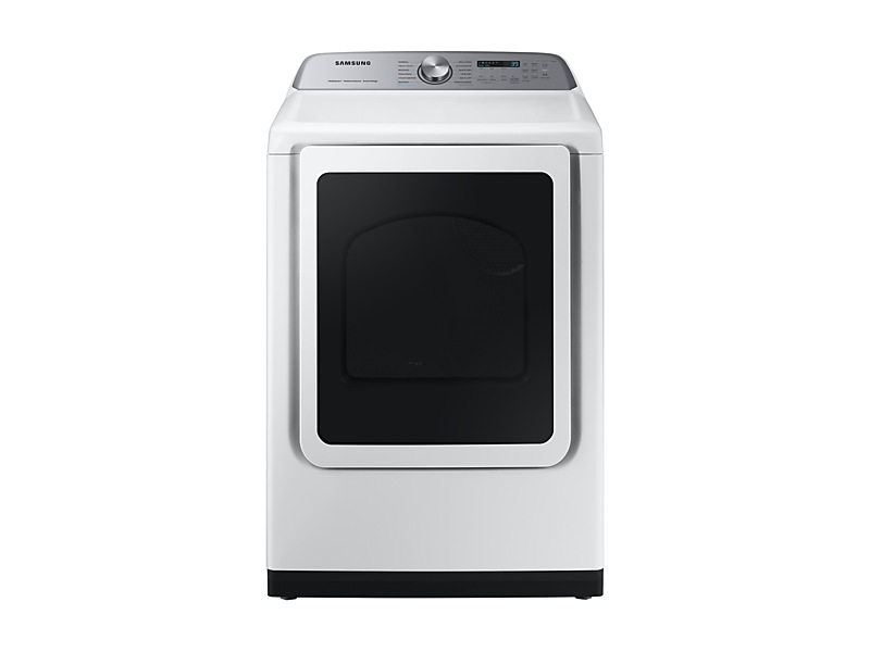 27" Samsung 7.4 Cu.Ft. 5500 Series Electric Front Load Dryer with Steam - DVE52DG5505WAC