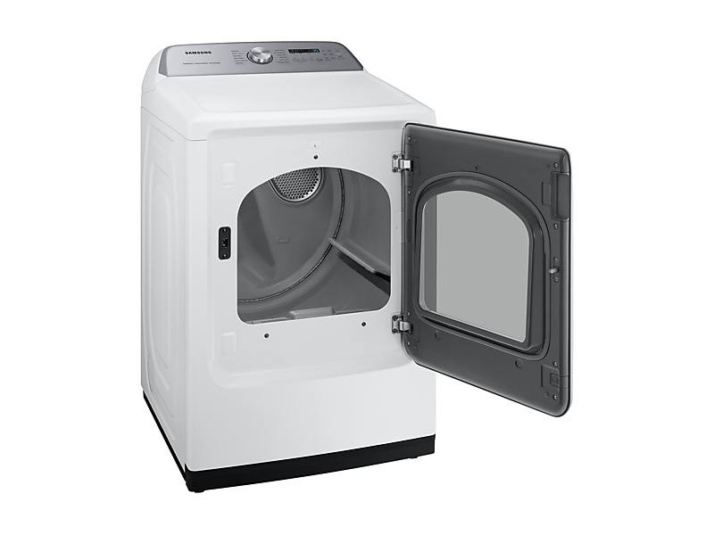 27" Samsung 7.4 Cu.Ft. 5500 Series Electric Front Load Dryer with Steam - DVE52DG5505WAC