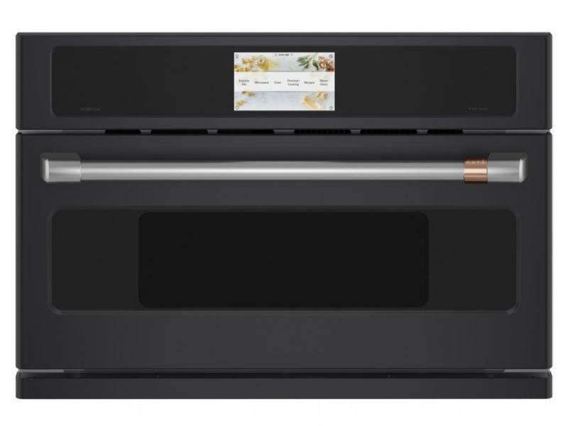 30" Cafe Smart Five in One Single Wall Oven with 120V Advantium Technology - CSB913P3VD1