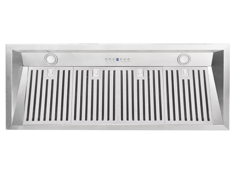 44" Aviva 1000 CFM Power Pack Cabinet Insert Hood in Stainless Steel - AVP44108PS2