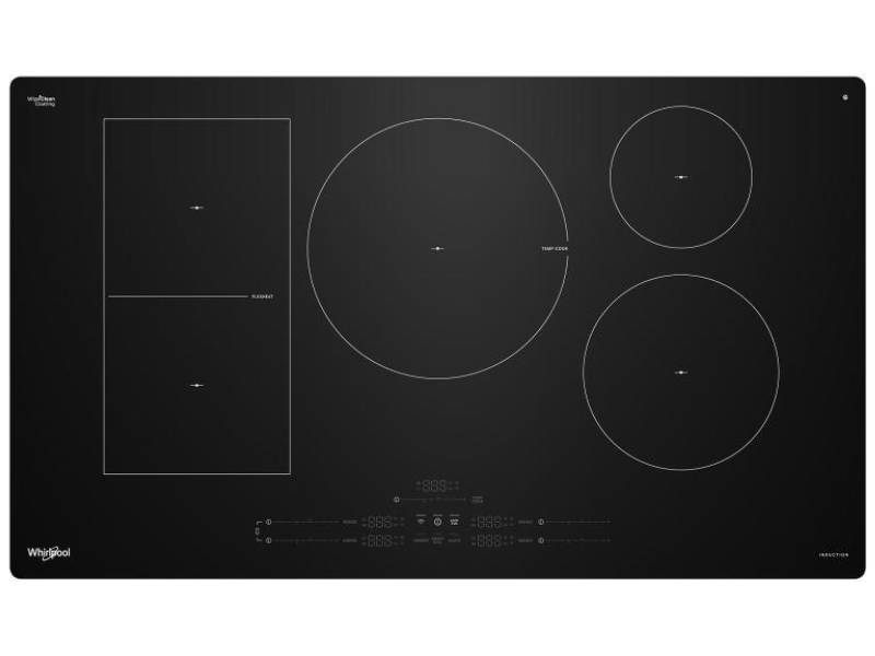 36" Whirlpool Intelligent Induction Cooktop - WCIT7536SB