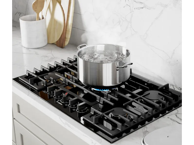 30" Bosch 800 Series 5 Burners Gas Cooktop - NGM8049UC