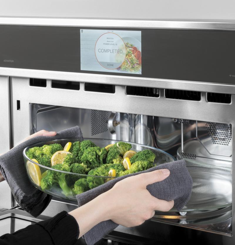 30" Café Smart Five in One Oven with 120V Advantium Technology - CSB913P2VS1