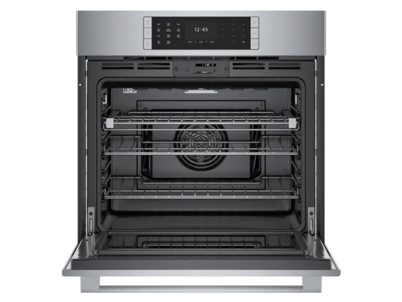 30" Bosch 4.6 Cu. Ft. Benchmark Electric Single Wall Oven With Convection - HBLP454UC